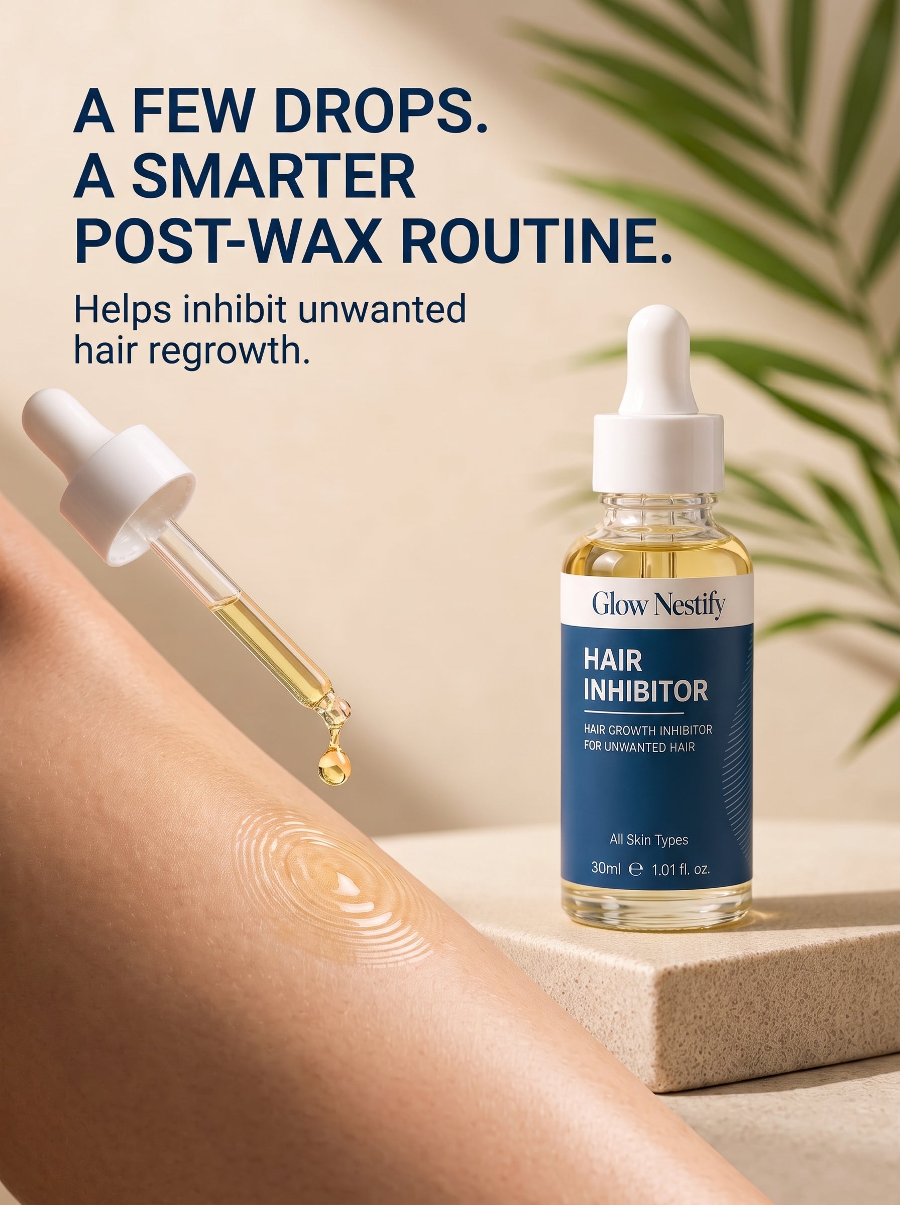 Glow Nestify Hair Inhibitor – Advanced Unwanted Hair Care